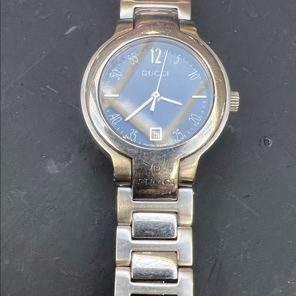 Gucci Silver Bracelet Watch